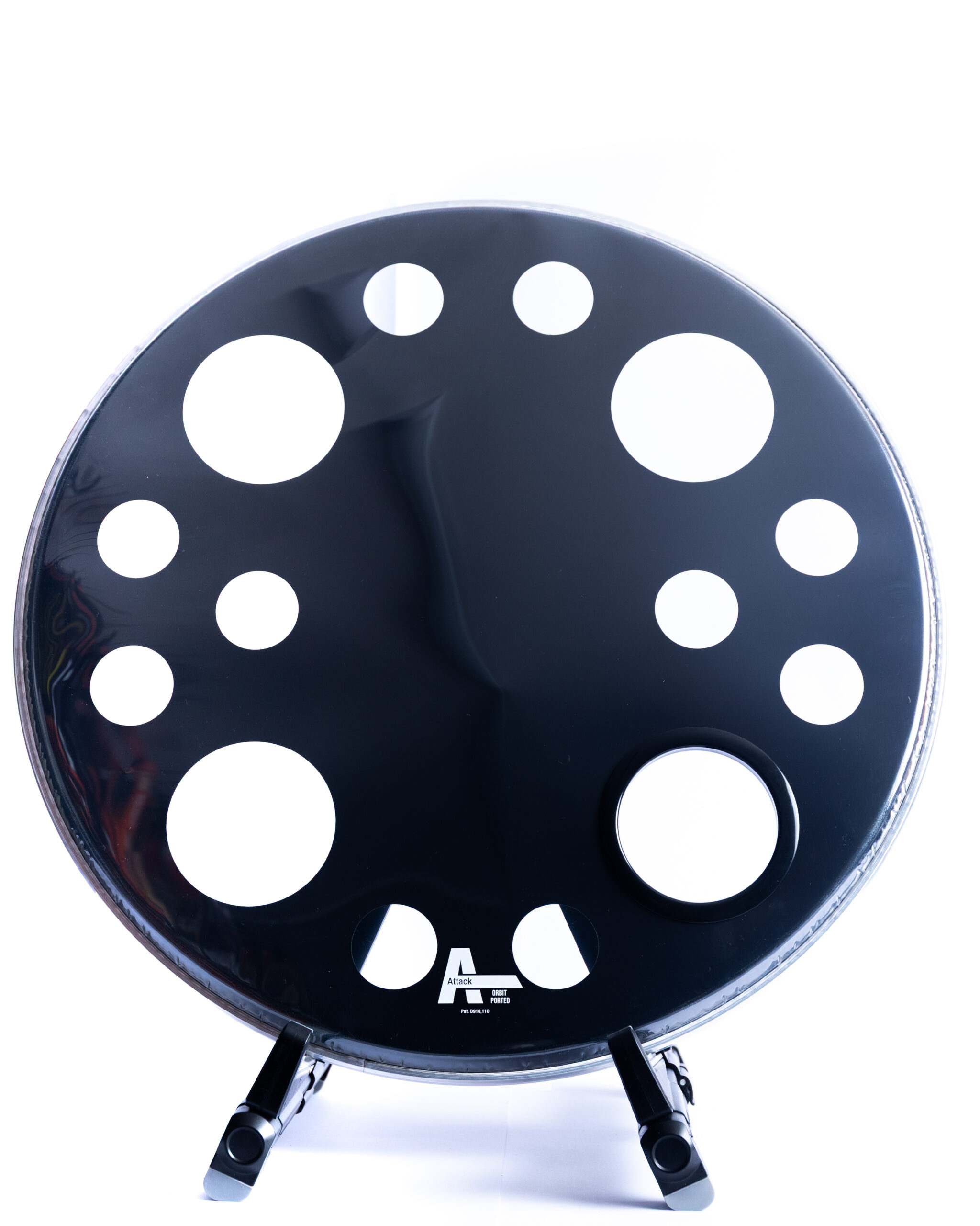 ATTORBIT2-20P PARCHE ATTACK DE BOMBO 20" ORBIT CON PUERTO - Imagen 1