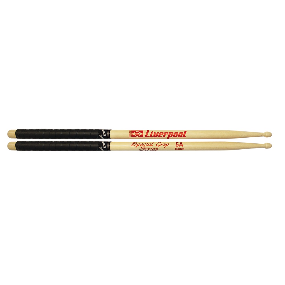 baqueta-liverpool-ref-special-grip-5a-madera-marfim-agarre-en-caucho BAQUETA LIVERPOOL REF SPECIAL GRIP 5A MADERA MARFIM AGARRE EN CAUCHO - Imagen 1