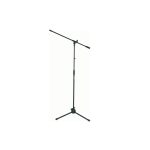 BASE PARA MICROFONO CON BOOM COLOR NEGRO