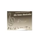 CUADERNO PENTAGRAMADO PEQUE�O  MIS NOTAS