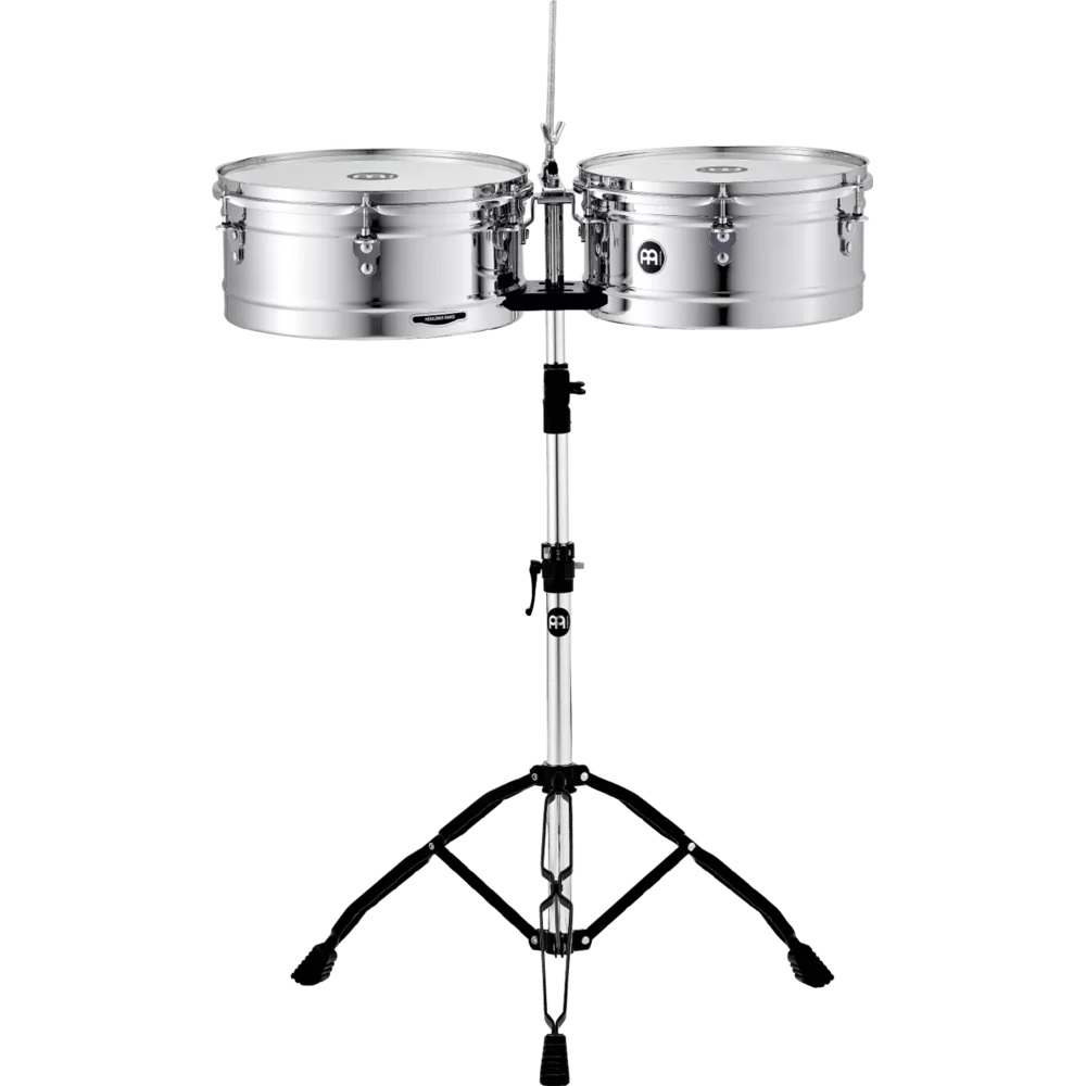 timbal-meinl-salsero-13-y-14-linea-headliner-cromado-base TIMBAL MEINL SALSERO 13" Y 14" LINEA HEADLINER CROMADO/BASE - Imagen 1