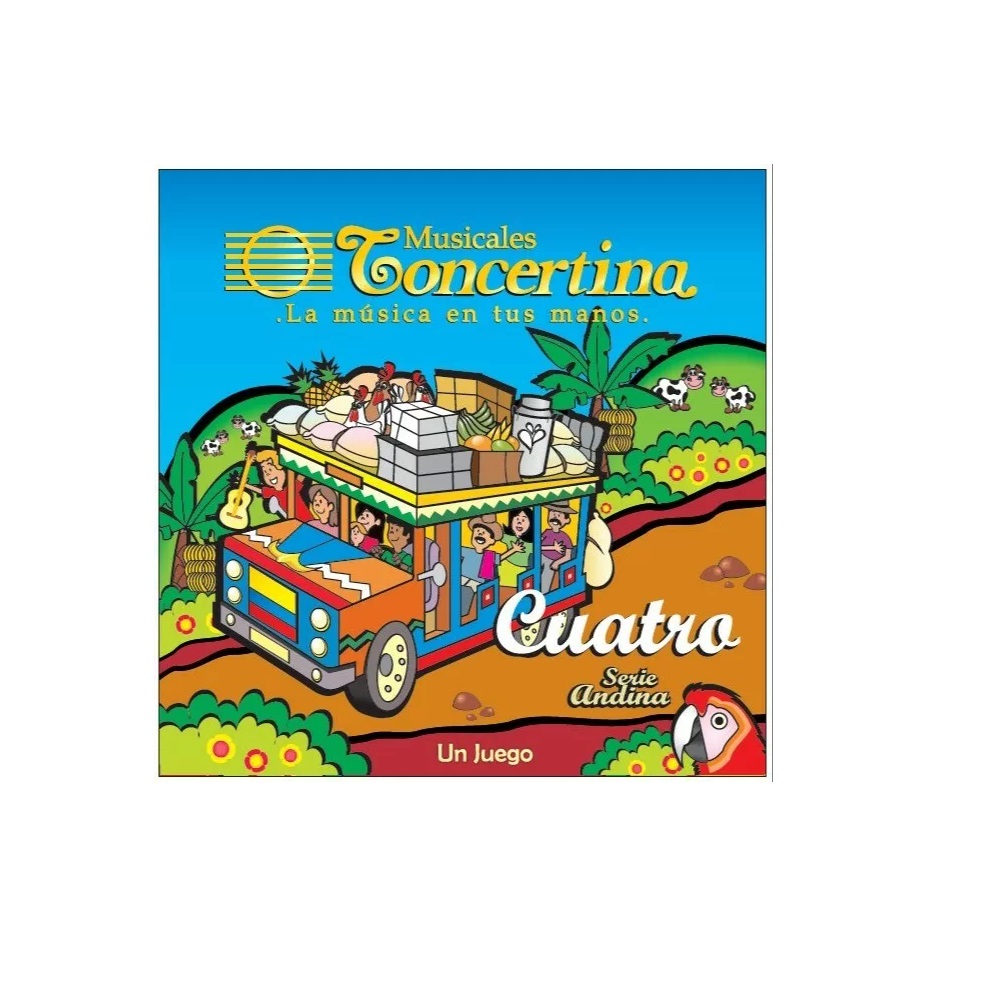 encordado-cuatro-concertina ENCORDADO CUATRO CONCERTINA - Imagen 1