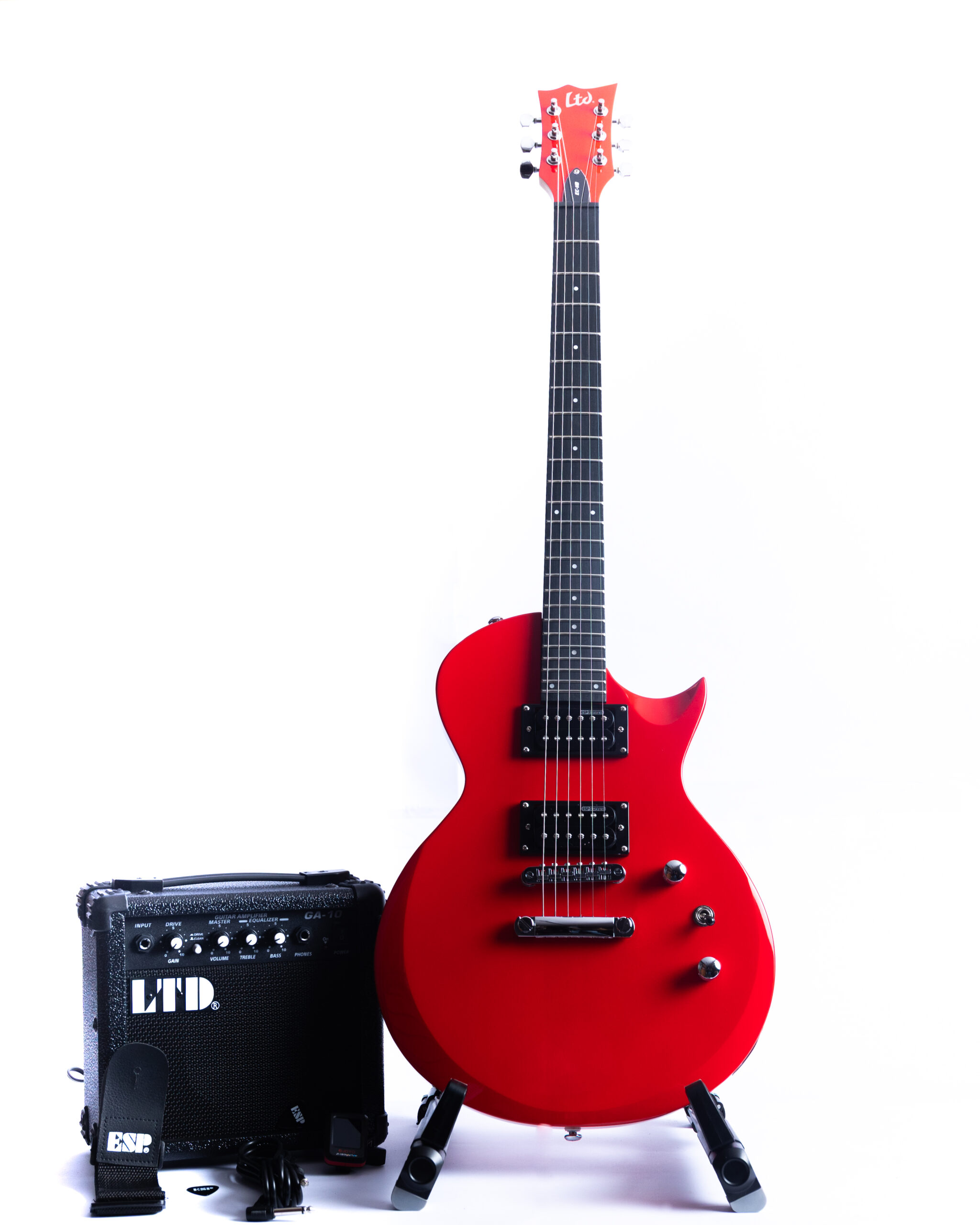 ESPLEC10PACKRED PACK GUITARRA ELECTRICA LTD EC-10 RED - Imagen 1