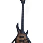 BAJO ELECTRICO LTD B-4 EBONY BURL POPLAR CHARCOAL