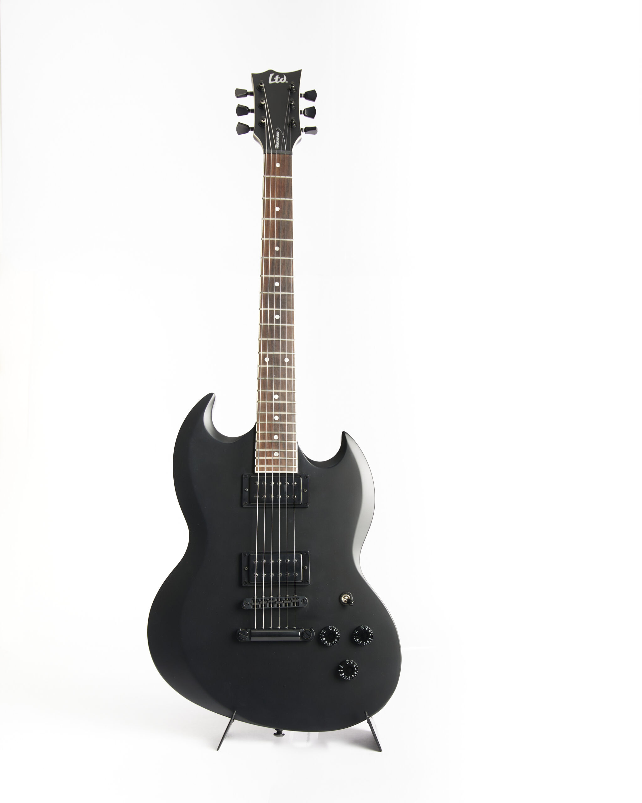 ESPLVOLSUNG200BLKS-1 GUITARRA LTD VOLSUNG 200 BLACK SATIN - Imagen 1
